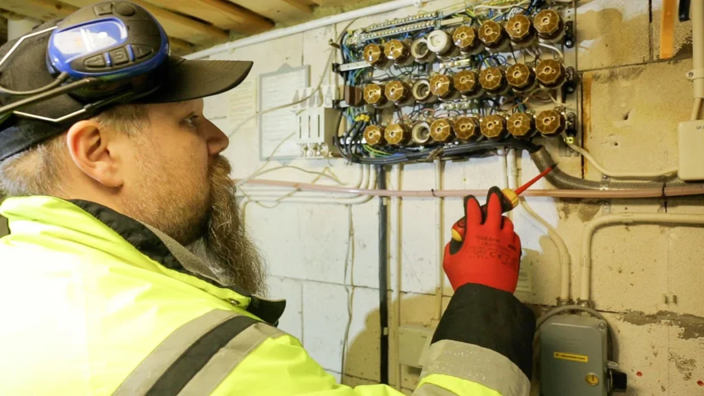 Elektriker för fastighetsbolag