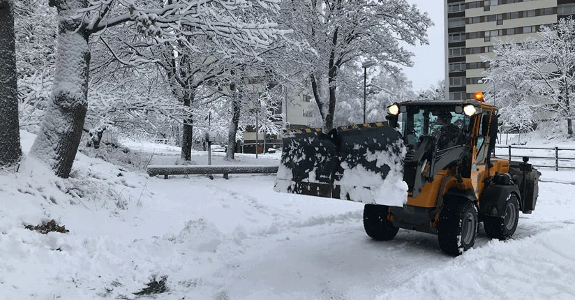 Snöröjning för fastighetsbolag